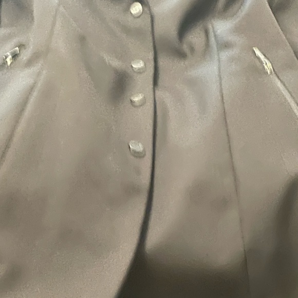 Soft shell Piper 4 button (snap/zip) show coat black size 16 - Picture 9 of 10